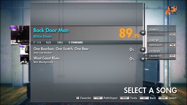 Скриншот из Rocksmith® 2014 Edition – Remastered – Willie Dixon - “Back Door Man”