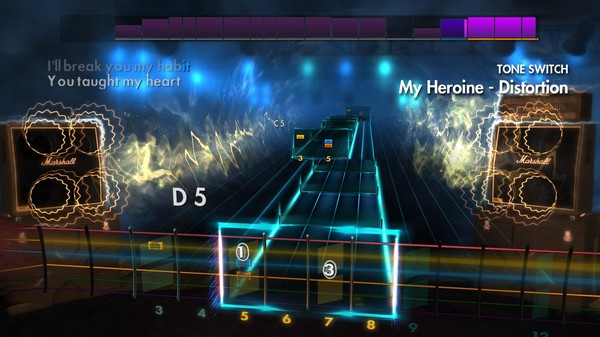 Скриншот из Rocksmith® 2014 Edition – Remastered – Silverstein - “My Heroine”