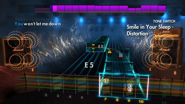 Скриншот из Rocksmith® 2014 Edition – Remastered – Silverstein - “Smile in Your Sleep”