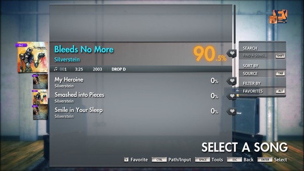 Скриншот из Rocksmith® 2014 Edition – Remastered – Silverstein - “Bleeds No More”