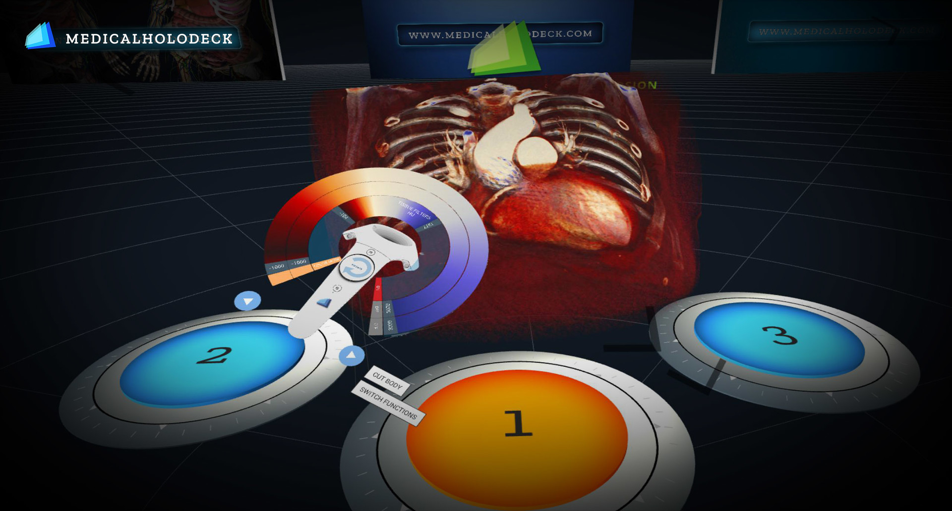 MEDICALHOLODECK FREE Medical Virtual Reality Medical VR