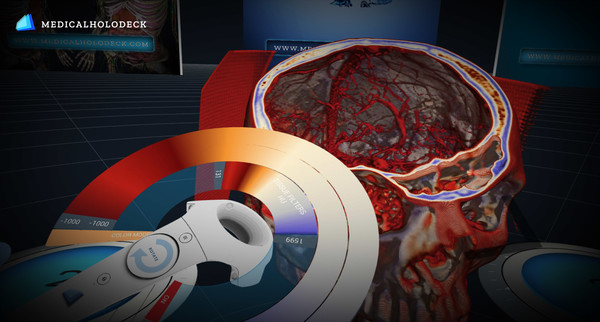 MEDICALHOLODECK FREE  | Medical Virtual Reality | Medical VR | DICOM Viewer game for Linux 1
