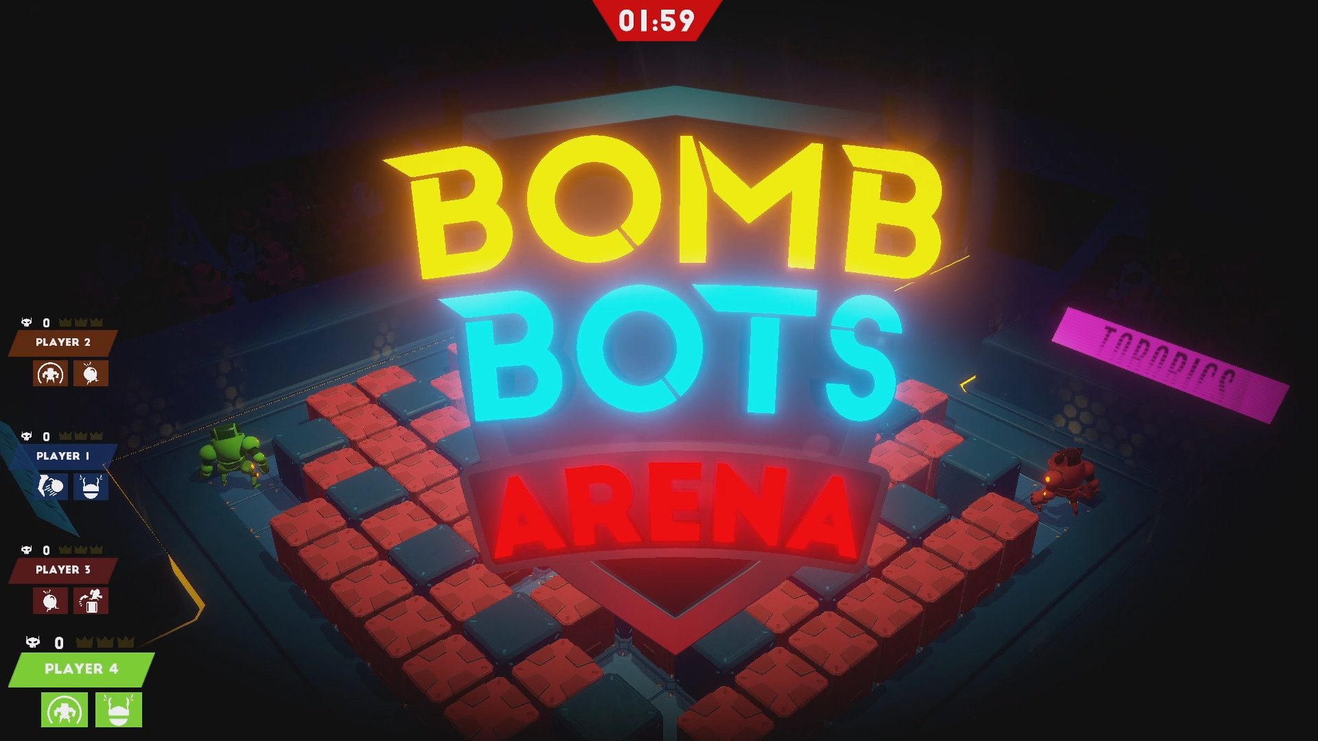 Арена бум три. Игра bot Arena. Boom bot Arena.