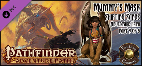 Fantasy Grounds - Pathfinder RPG - Mummy's Mask  AP 3: Shifting Sands (PFRPG) cover art