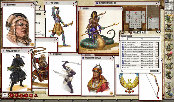 Скриншот из Fantasy Grounds - Pathfinder RPG - Mummy's Mask  AP 3: Shifting Sands (PFRPG)
