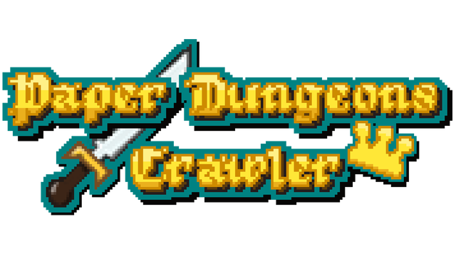 Paper Dungeons Crawler Logo