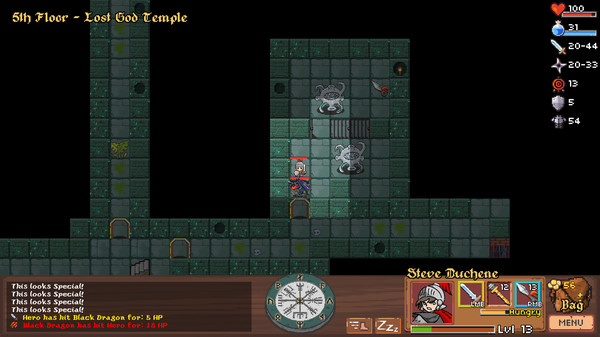 Скриншот из Paper Dungeons Crawler