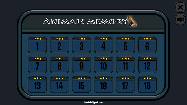 Animals Memory recommended requirements