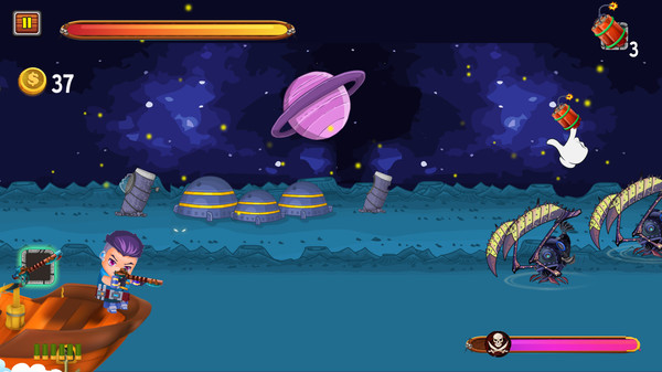 Скриншот из Captain vs Sky Pirates - Moon Base