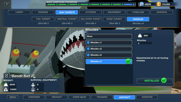 Скриншот из Bomber Crew Secret Weapons DLC