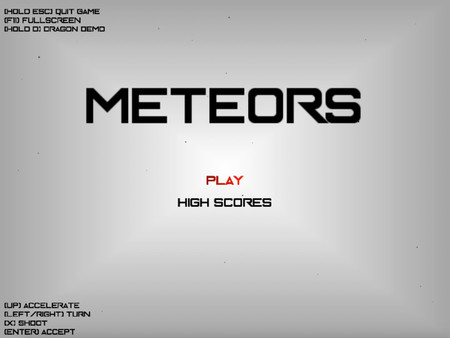 Скриншот из Meteors
