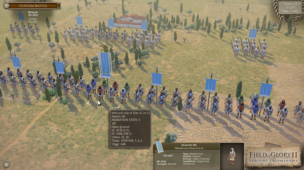 Скриншот из Field of Glory II: Legions Triumphant