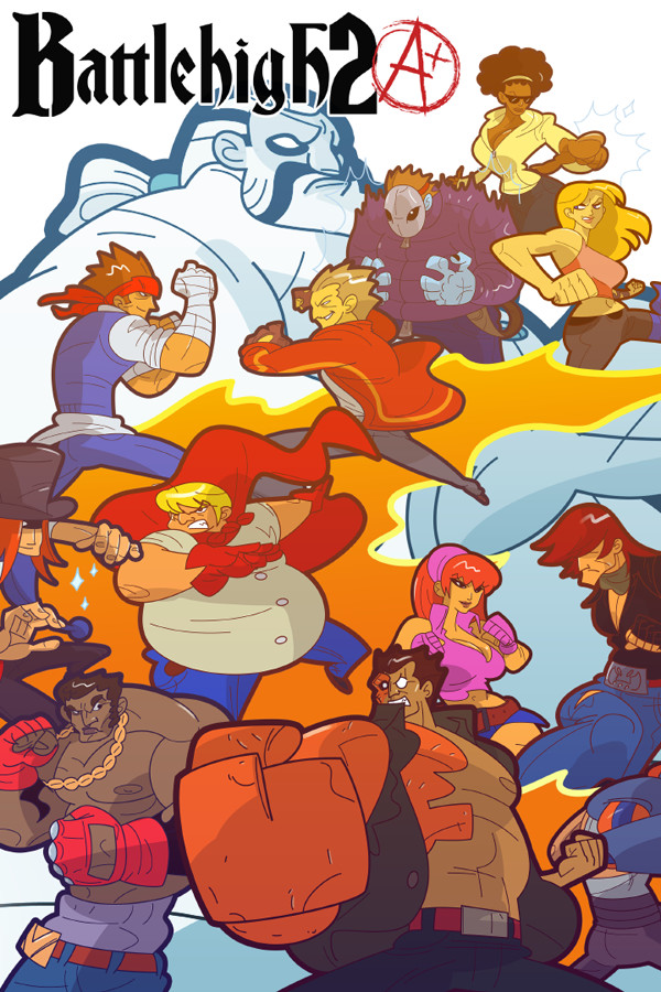 Steam portrait for Battle High 2 A+.