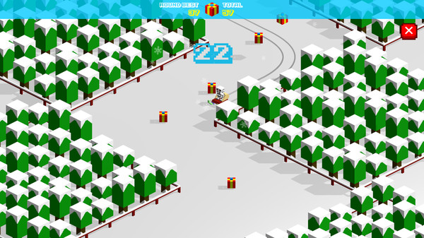 Christmas Race game for Linux 1