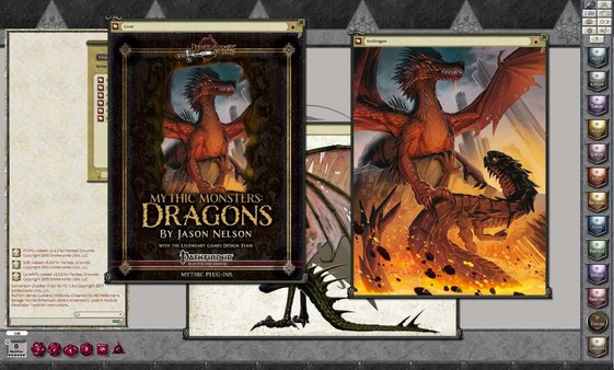 Скриншот из Fantasy Grounds - Mythic Monsters #13: Dragons (PFRPG)