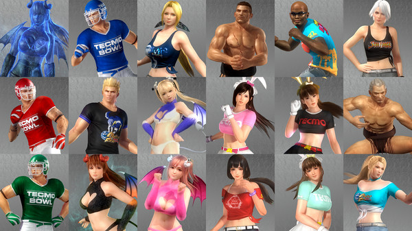 Скриншот из DOA5LR TECMO 50th Anniversary Costume Set