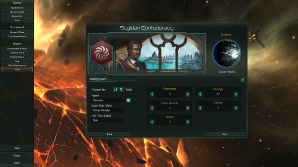 Скриншот из Stellaris: Humanoids Species Pack