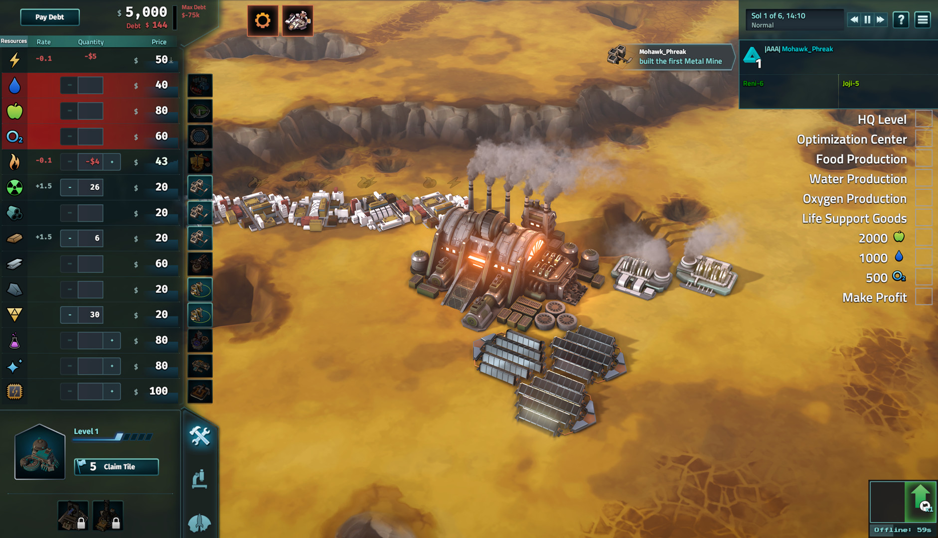 Steam Offworld Trading Company Limited Supply Dlc