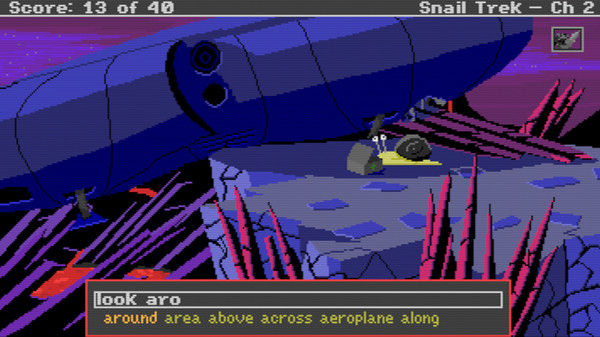 Скриншот из Snail Trek - Chapter 2: A Snail Of Two Worlds