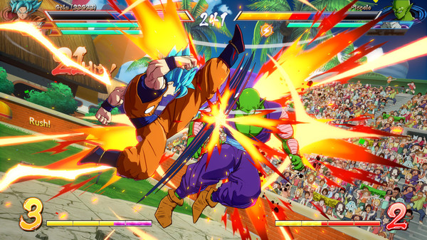 Скриншот из DRAGON BALL FighterZ - SSGSS Goku and SSGSS Vegeta Unlock