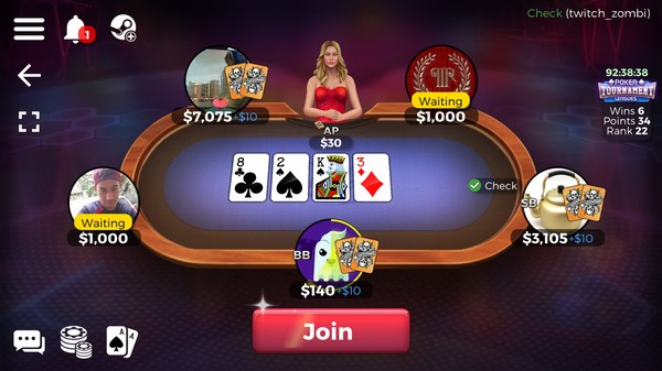 Скриншот из Poker Legends: Tournaments