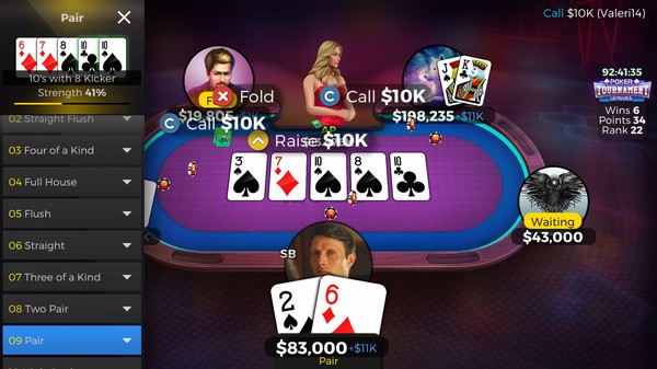 Скриншот из Poker Legends: Tournaments