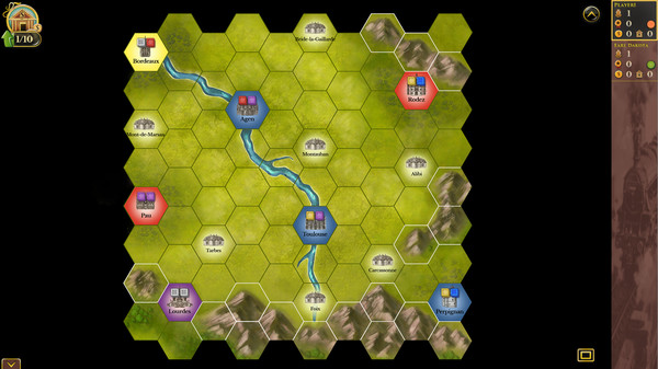 Скриншот из Steam: Rails to Riches - Southwestern France Map