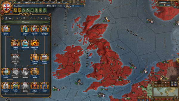 Скриншот из Europa Universalis IV: Rule Britannia