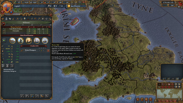 Скриншот из Europa Universalis IV: Rule Britannia