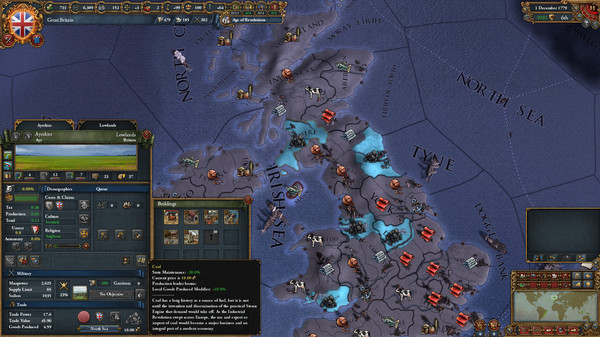 Скриншот из Europa Universalis IV: Rule Britannia