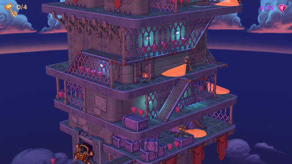 Cat Burglar: A Tail of Purrsuit game for Linux 1