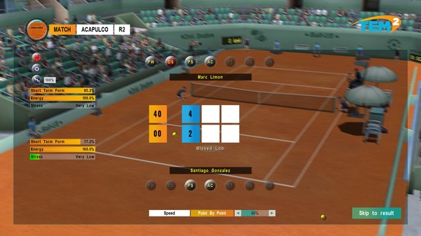 Скриншот из Tennis Elbow Manager 2