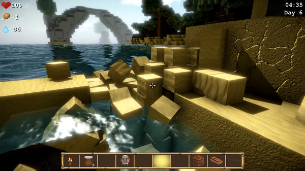 Cube Life: Island Survival game for Linux 1