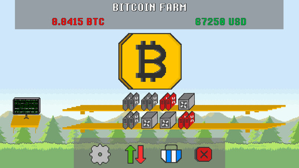Bitcoin Farm game for Linux 1