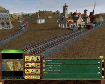 Railroad Tycoon 3 game for Linux 1