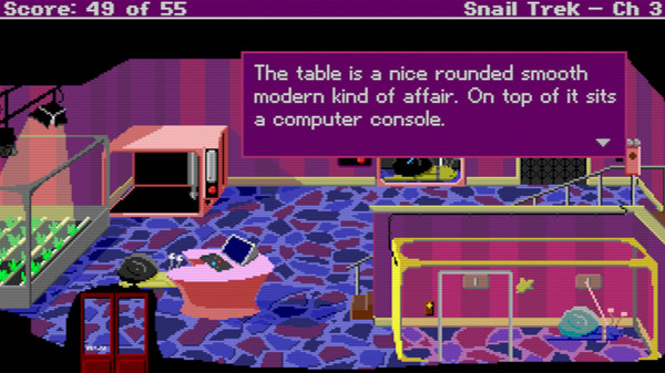 Snail Trek - Chapter 3: Lettuce Befor windows and Linux 1