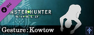 Monster Hunter: World - Gesture: Kowtow
