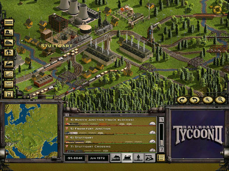 Railroad Tycoon II Platinum Steam