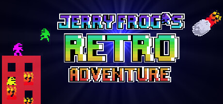 Jerry Frog's Retro Adventure cover art