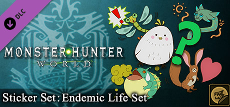 Monster Hunter: World - Sticker Set: Endemic Life Set