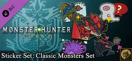 Monster Hunter: World - Sticker Set: Classic Monsters Set cover art