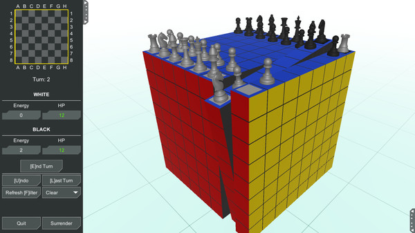 Скриншот из Chess Cubed