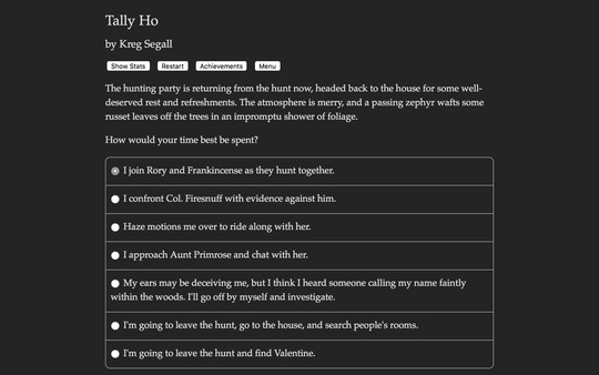 Tally Ho game for Linux 1