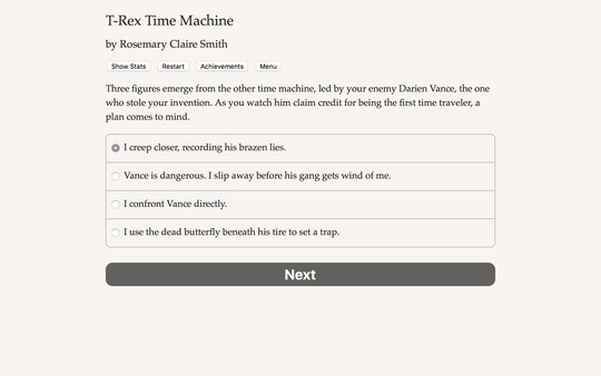T-Rex Time Machine game for windows Pc 1