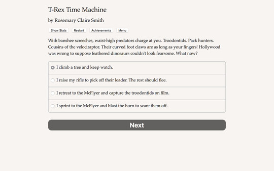 T-Rex Time Machine for linux