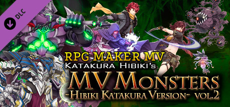RPG Maker MV - MV Monsters HIBIKI KATAKURA ver Vol.2 cover art