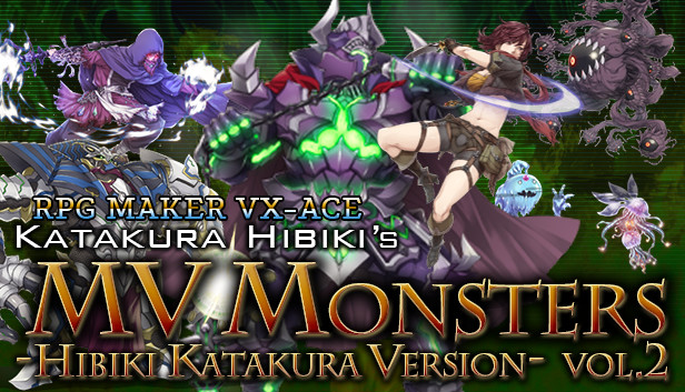 Steam 上的rpg Maker Vx Ace Mv Monsters Hibiki Katakura Ver Vol 2