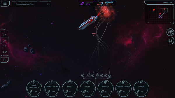 Phantom Signal — Sci-Fi Strategy Game image