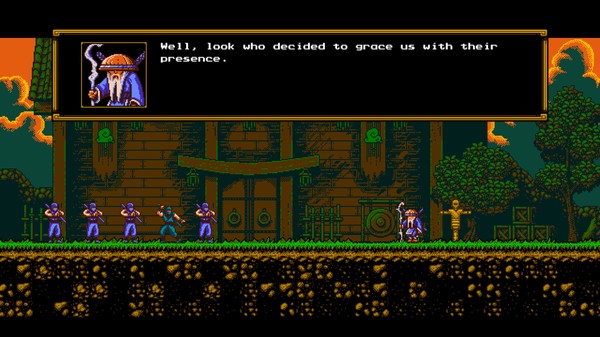 The Messenger game for Linux 1
