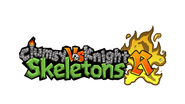 Clumsy Knight Vs. Skeleton Remastered Logo